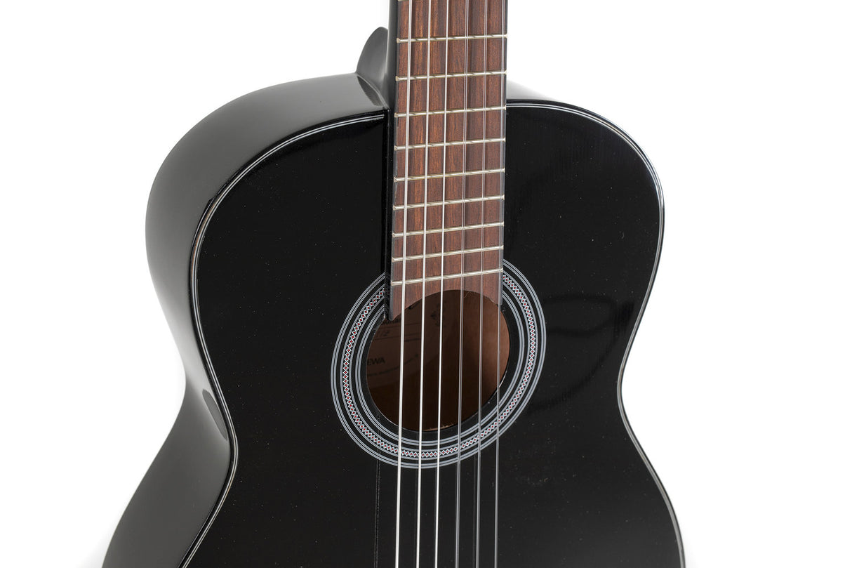 GEWA Klassische Gitarre Student schwarz - 1/2 Größe schwarz