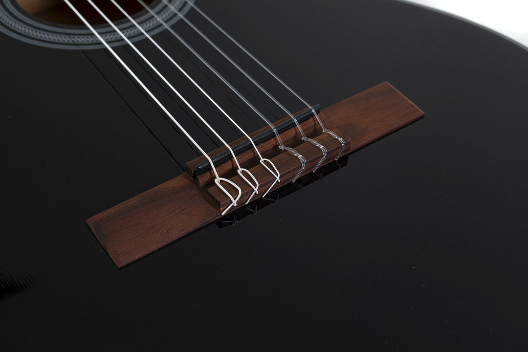 GEWA Klassische Gitarre Student schwarz - 3/4 Größe schwarz