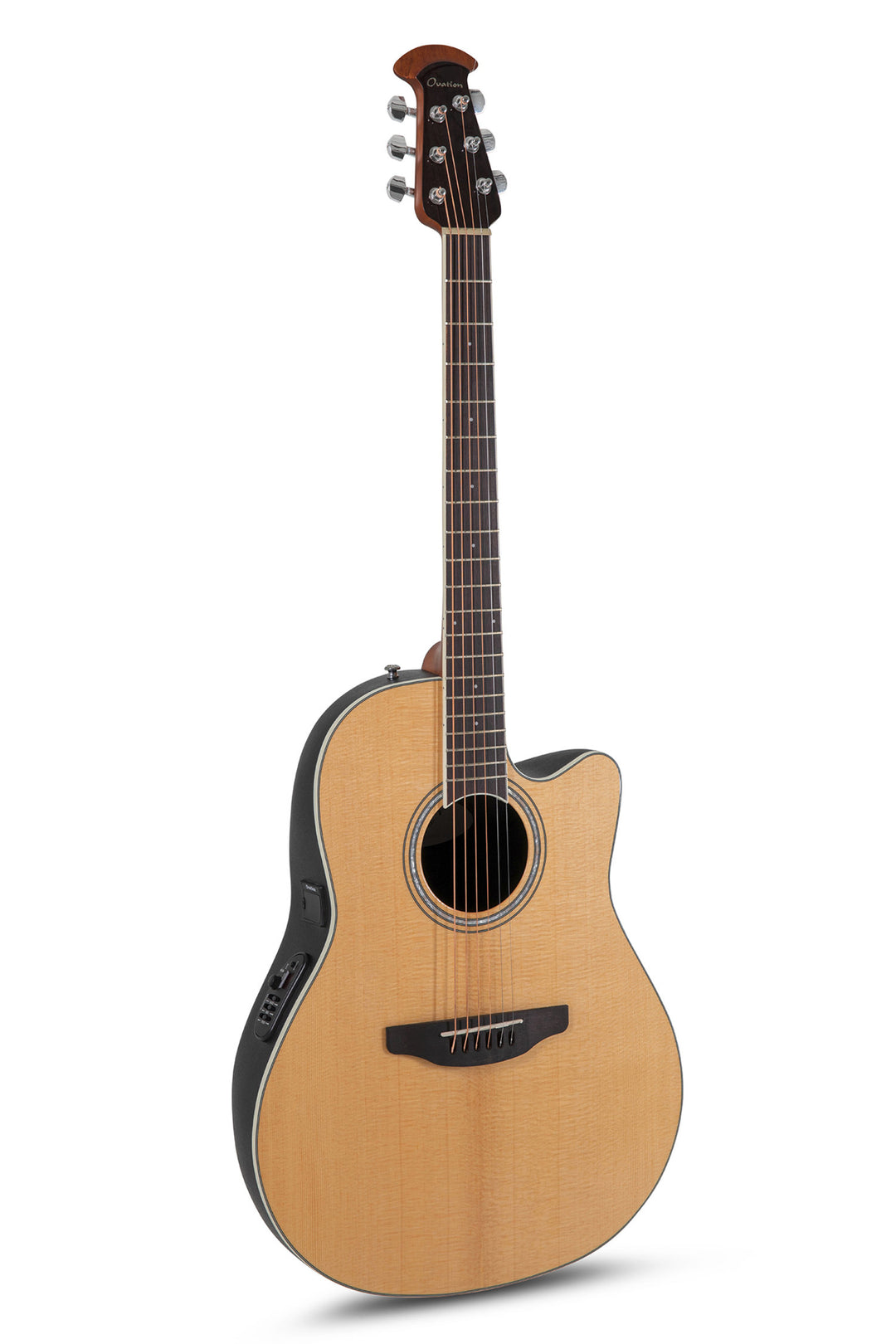 Ovation E-Acoustic Gitarren Celebrity CS Standard Mid Cutaway - Natural (CS24-4-G)