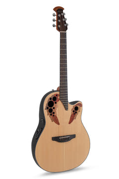 Ovation E-Akustik-Gitarren Celebrity Elite Mid Cutaway - Natural (CE44-4-G)