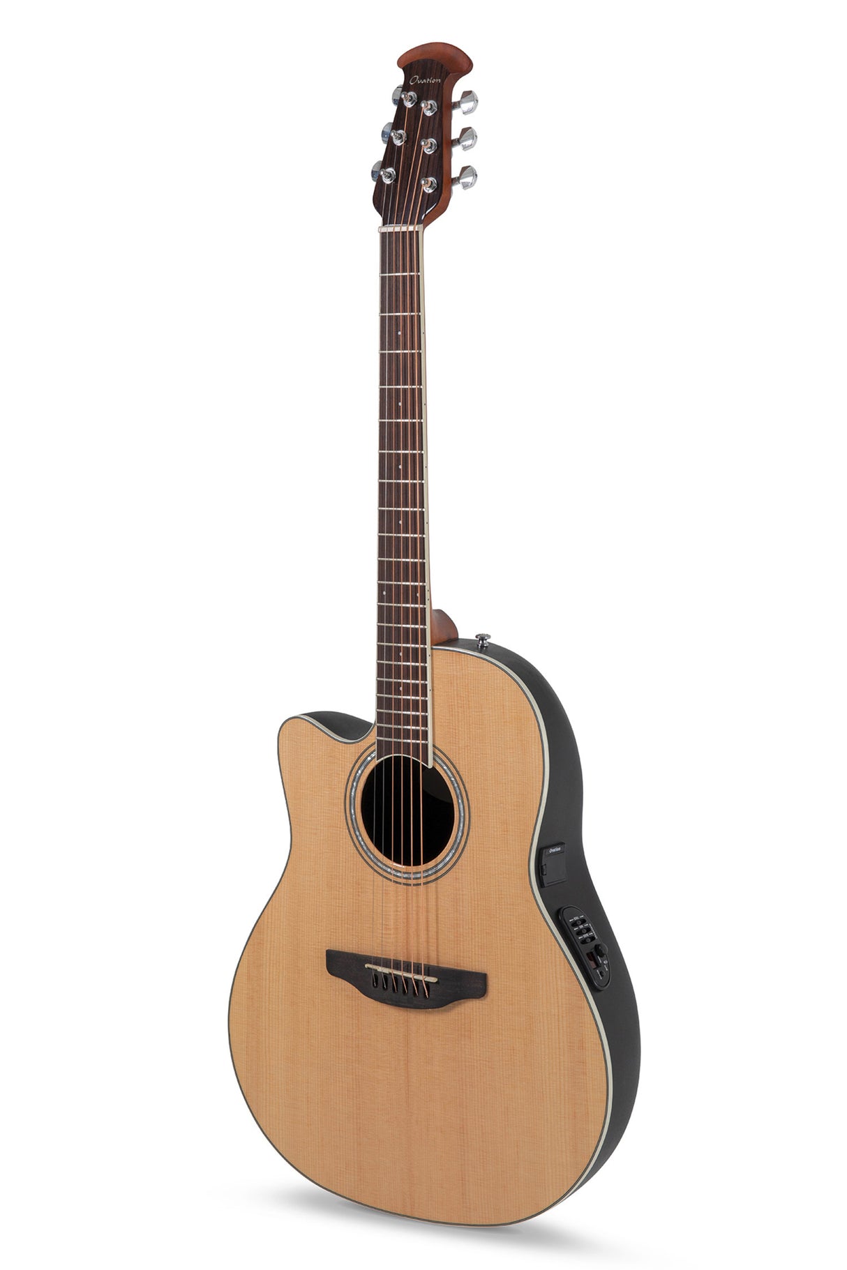 Ovation E-Akustik-Gitarren Celebrity CS Standard Mid Cutaway - Natural (CS24L-4-G)