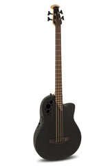 Ovation E-Akustik Bass Elite TX Mid Cutaway - Black Textured (B778TX-5-G)