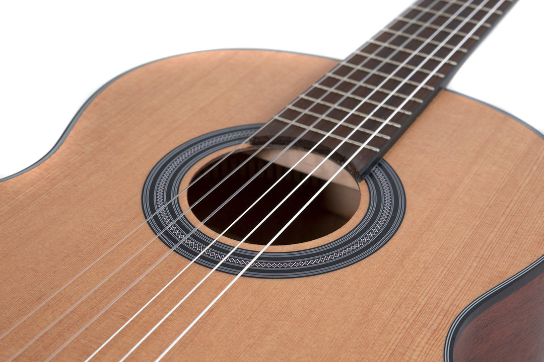 GEWA Klassische Gitarre Student Zeder - 4/4 Größe linkshändig