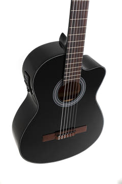 GEWA E-Akustik klassische Gitarren Student Black - E-Akustik black