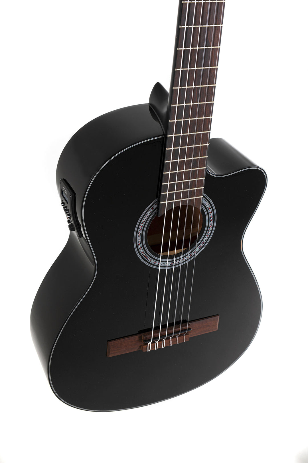 GEWA E-Akustik klassische Gitarren Student Black - E-Akustik black