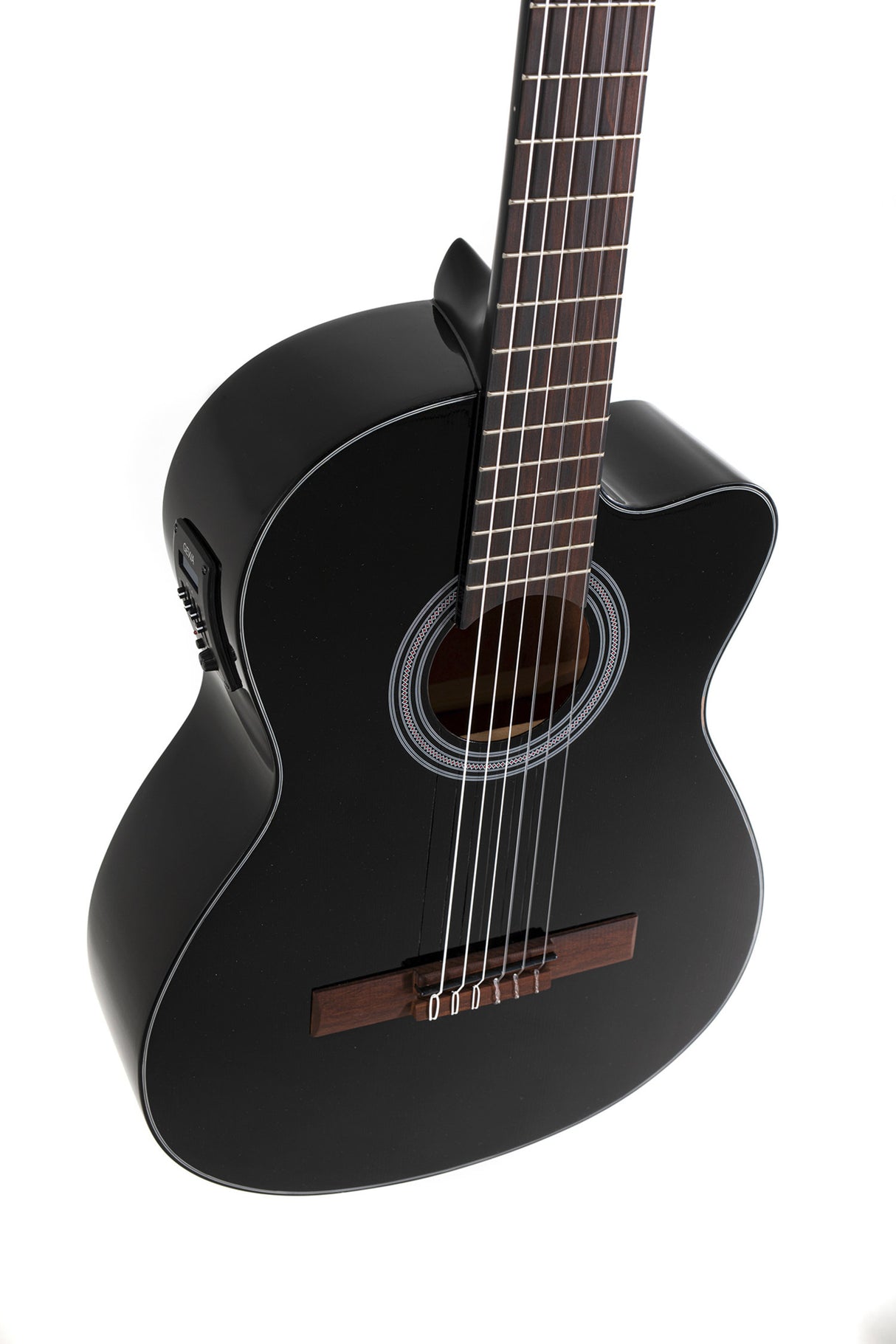 GEWA E-Akustik klassische Gitarren Student Black - E-Akustik black