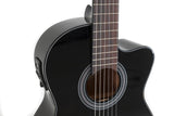 GEWA E-Akustik klassische Gitarren Student Black - E-Akustik black