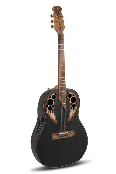 Adamas E-Akustik Gitarren 1687GT Deep Non-Cutaway - Black (1687GT-5-G)