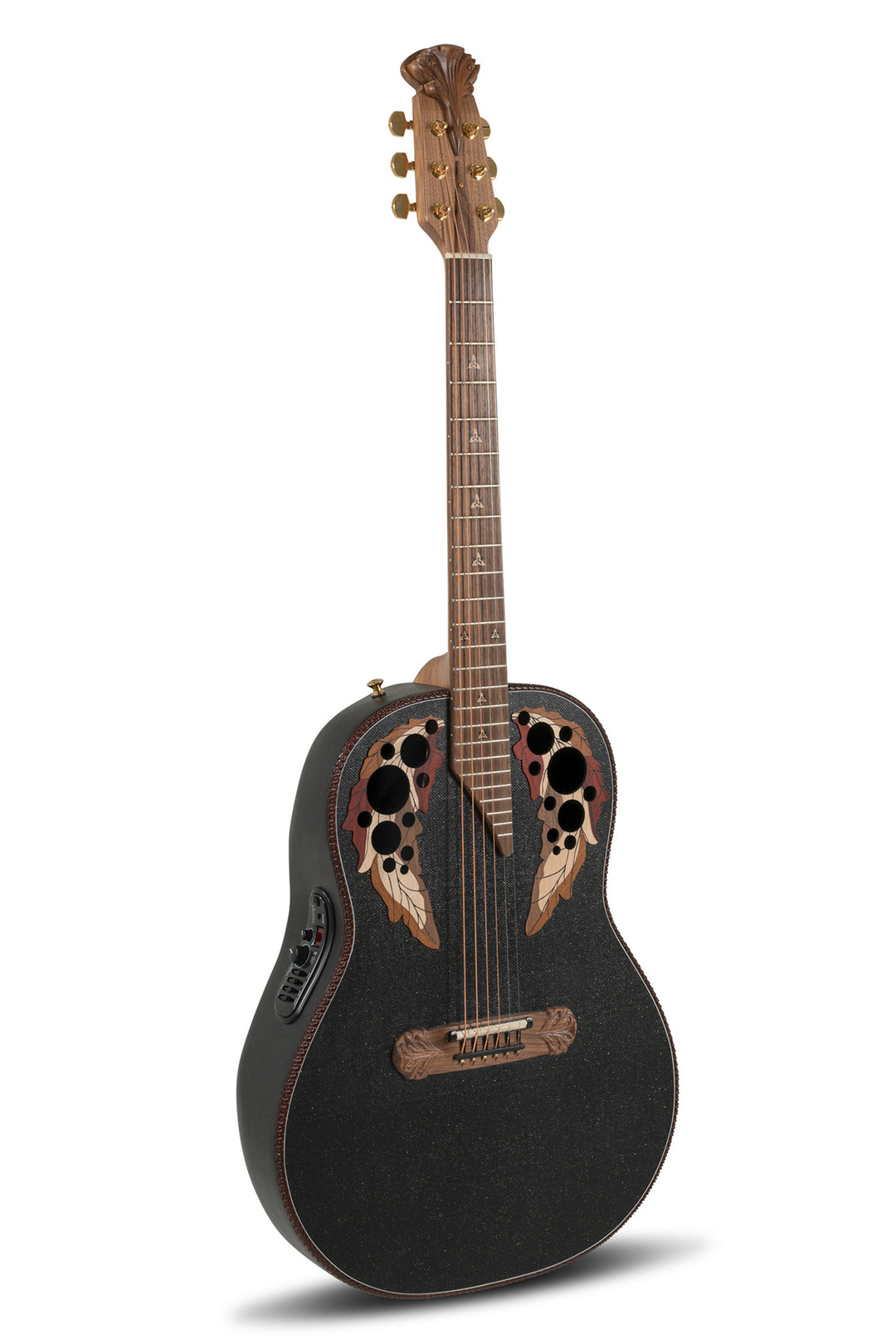 Adamas E-Akustik Gitarren 1687GT Deep Non-Cutaway - Black (1687GT-5-G)