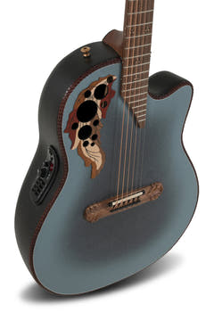 Adamas E-Akustik Gitarren 2087GT Deep Contour Cutaway - Reverse Blue Burst (2087GT-8-G)