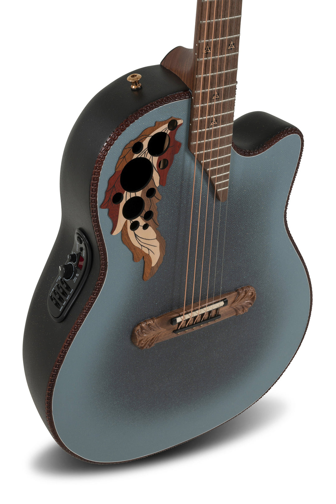 Adamas E-Akustik Gitarren 2087GT Deep Contour Cutaway - Reverse Blue Burst (2087GT-8-G)