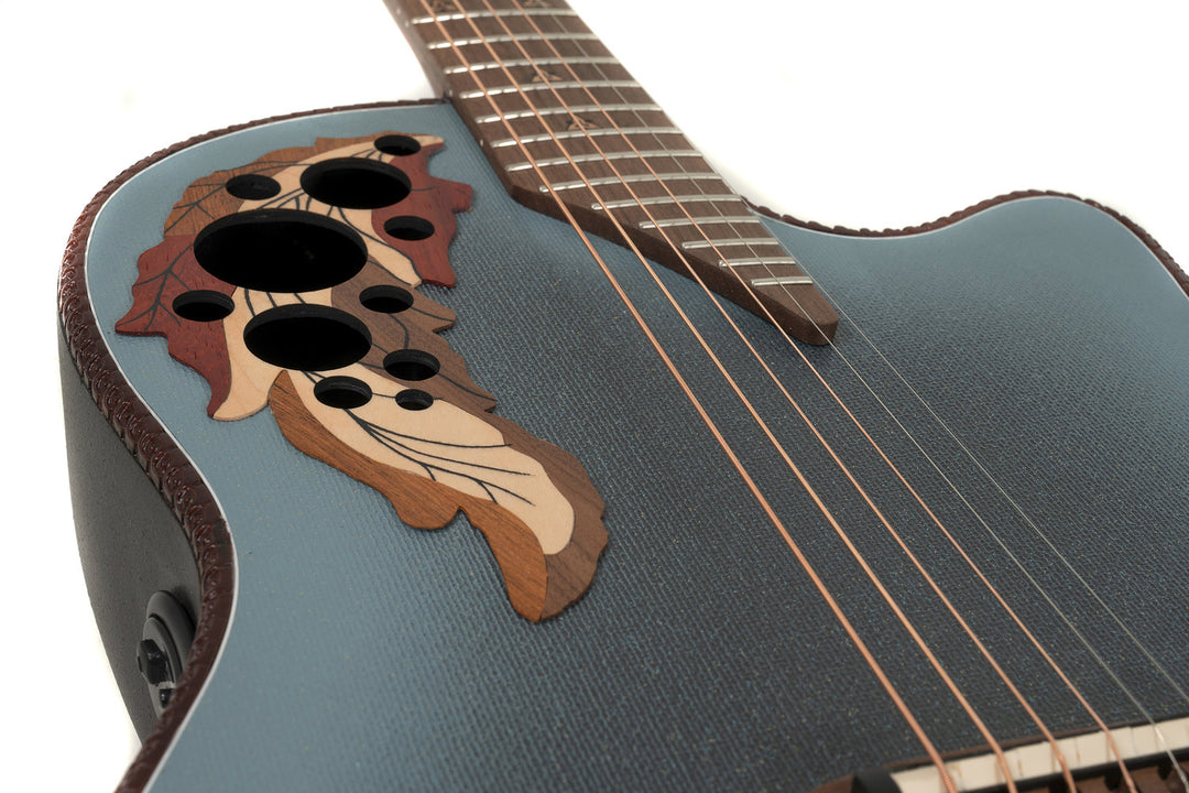Adamas E-Akustik Gitarren 2087GT Deep Contour Cutaway - Reverse Blue Burst (2087GT-8-G)