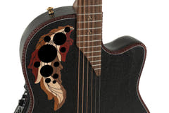 Adamas E-Akustik Gitarren 2087GT Deep Contour Cutaway - Black (2087GT-5-G)
