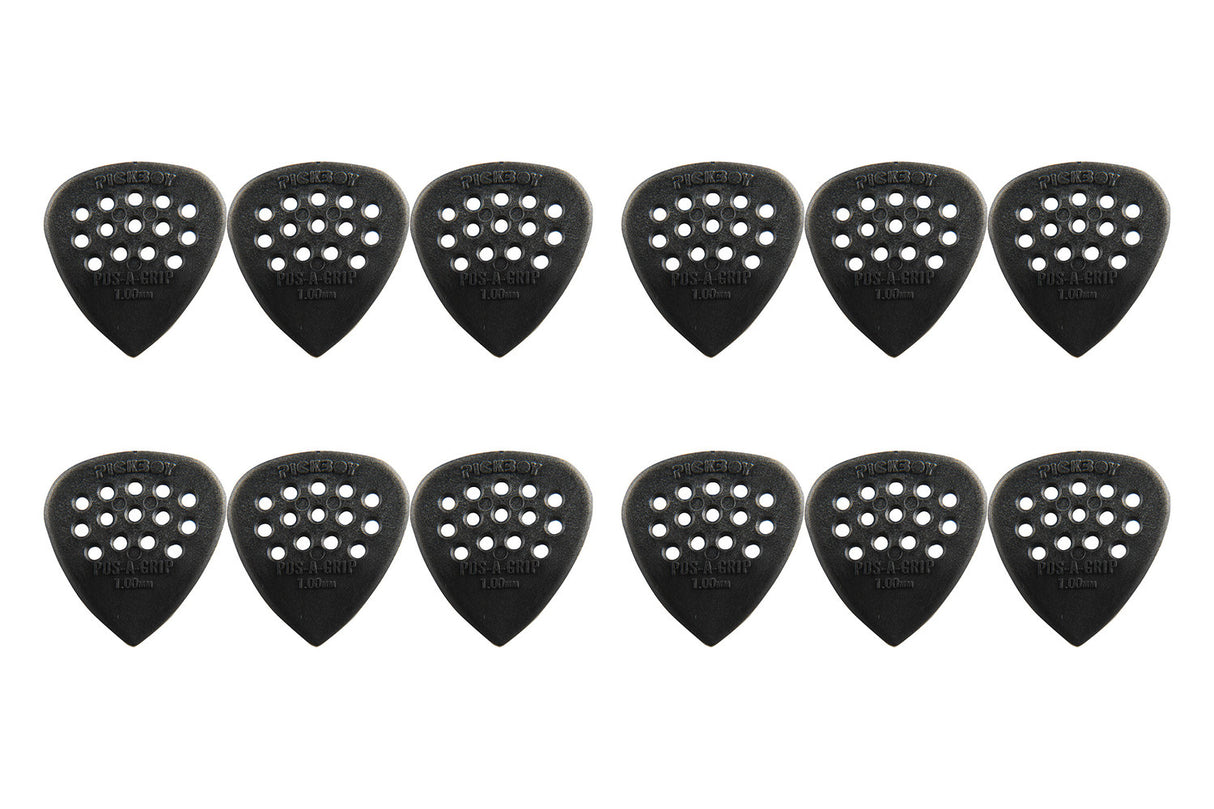 Pick Boy Plektrum Pos-A-Grip - 1,00 heavy