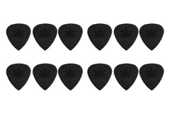 Pick Boy Carbon Nylon Plektren, Standard, 0,88 mm medium, 12 Stück