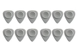 Heriba Thumb Rest Nylonplektren, Herzform, grau, 12 St.