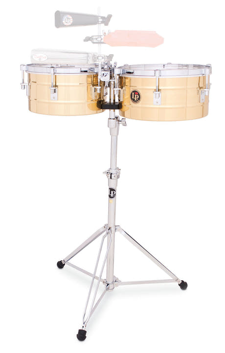 Latin Perkussion Timbales Tito Puente Solid Brass - 12"/13" (LP255-B)