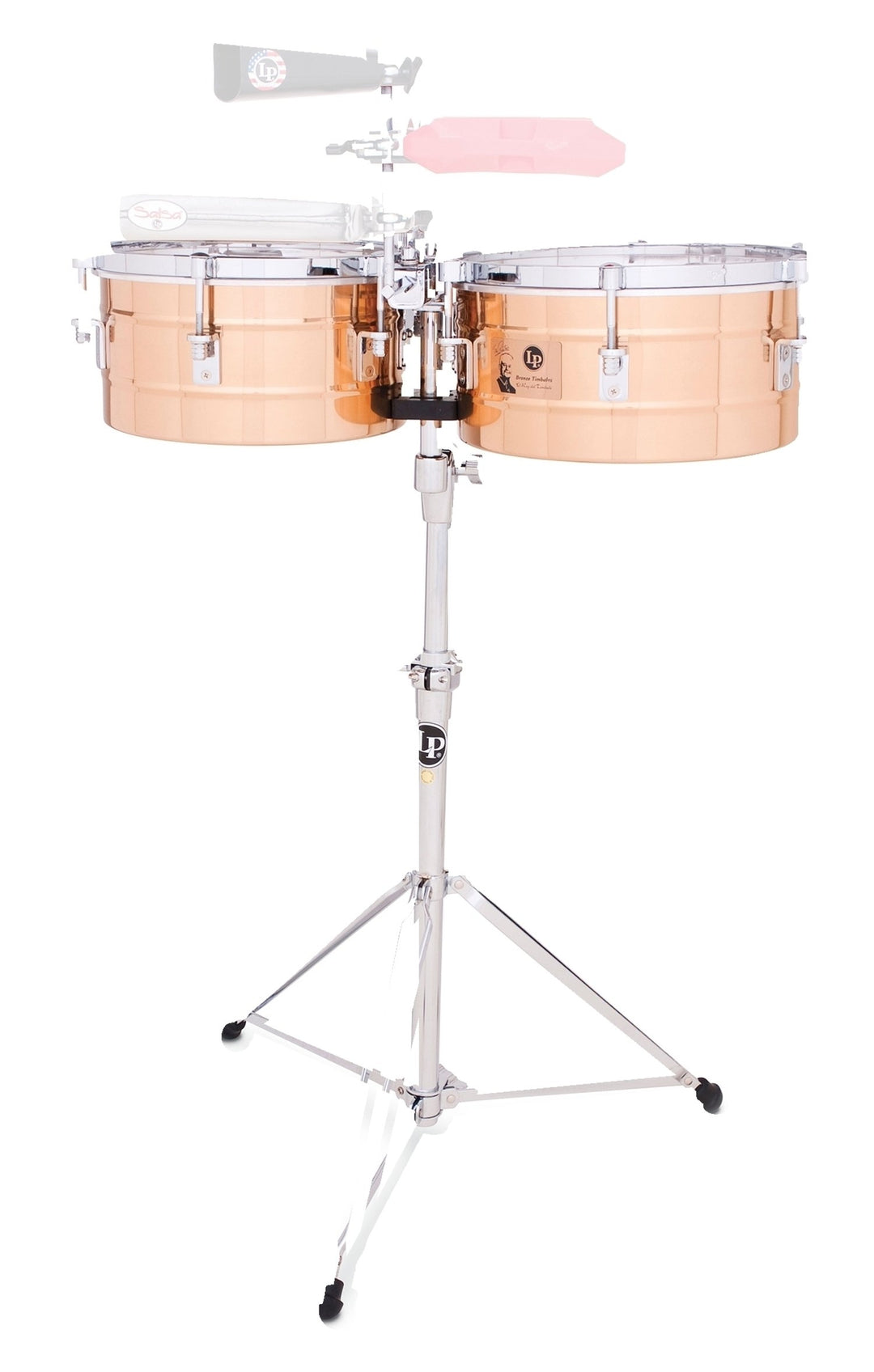Latin Perkussion Timbales Tito Puente Bronze - 12"/13" (LP255-BZ)