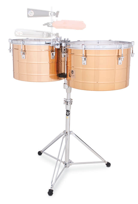 Latin Perkussion Timbales Tito Puente Thunder Timbs - Bronze (LP258-BZ)