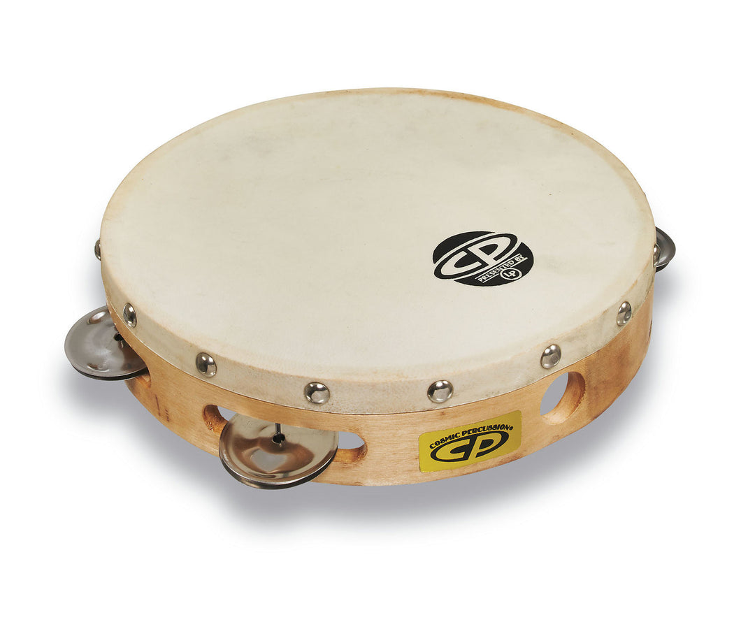 Latin Perkussion Tamburin CP Holz - 8", einreihig (CP378)