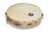 Latin Perkussion Tamburin CP Wood - 10", einreihig (CP379)