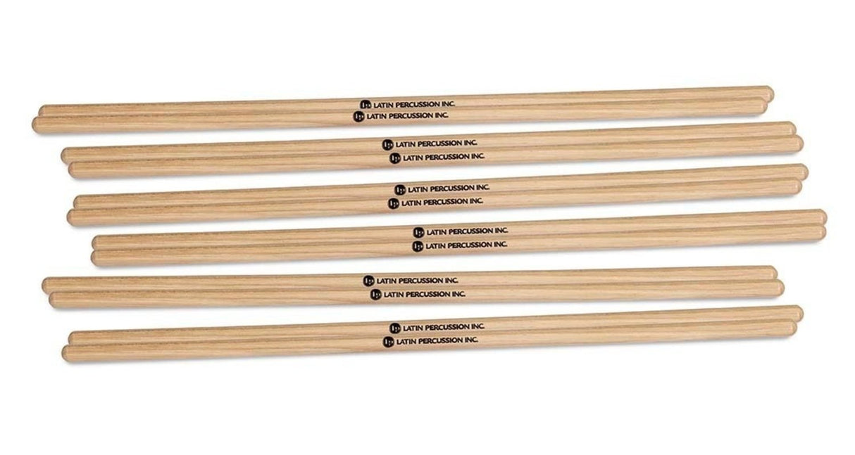 Latin Percussion Timbales Sticks - 3/8" x 15" [6 Paare] (LP248B)