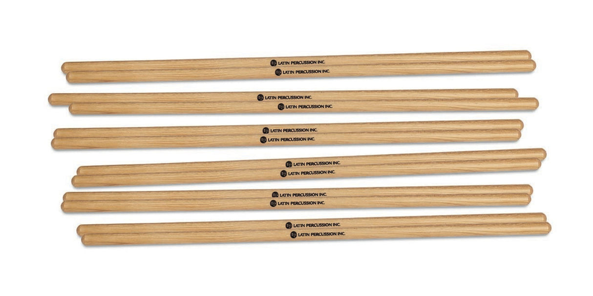 Latin Percussion Timbales Sticks - 7/16" x 16 5/8" [6 Paare] (LP248C)