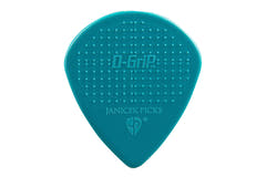 D-Grip Janicek Jazz A Plektren, 0,88 mm, türkis, 6 Stk.
