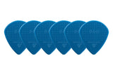 D-Grip Janicek Jazz A-Plektren, 1,18 mm, Meeresblau, 6 Stück