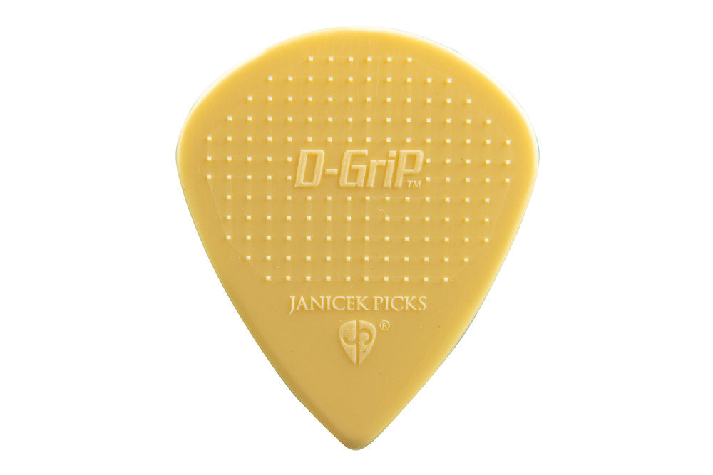 D-Grip Janicek Jazz B Plektren, 0,88 mm, creme, 6 Stück