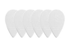 D-Grip Janicek Balkan-Plektren, 0,70 mm, weiß, 6 Stück