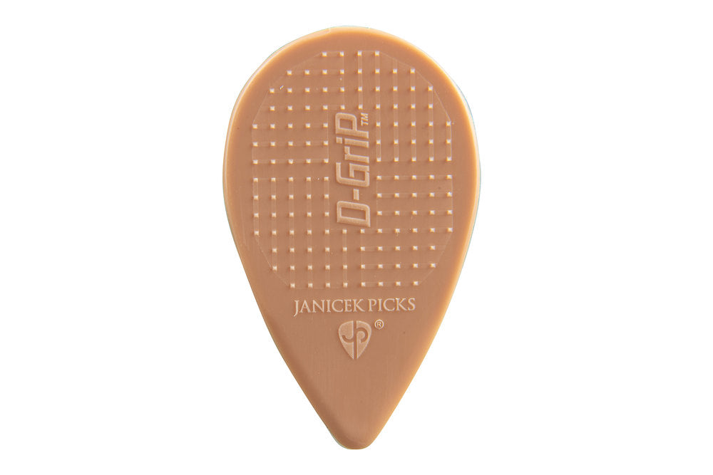 D-Grip Janicek Balkan Plektren, 0,80 mm, hellbraun, 6 Stück