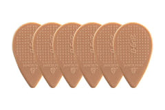 D-Grip Janicek Balkan Plektren, 0,80 mm, hellbraun, 6 Stück