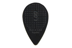 D-Grip Janicek Balkan-Plektren, 1,00 mm, schwarz, 6 Stück