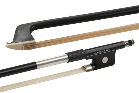 Glasser Bratschenbogen Carbon Graphit - 1/2