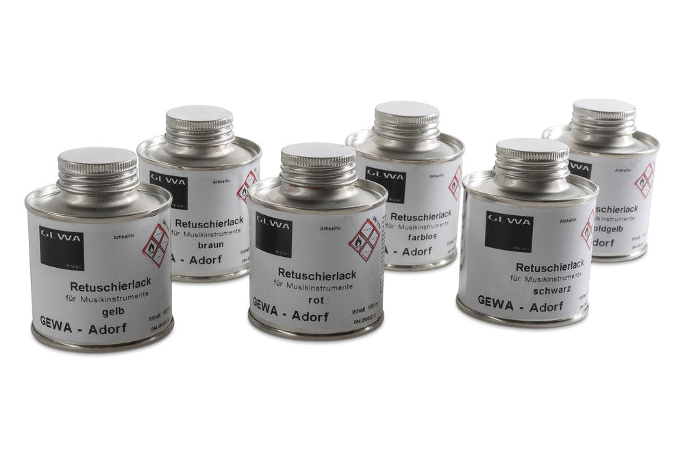 GEWA Lackset zur Retusche, 6 x 100 ml