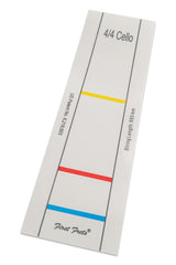 First Fret Griffbrettaufkleber für 1/8-Cello, 460 mm