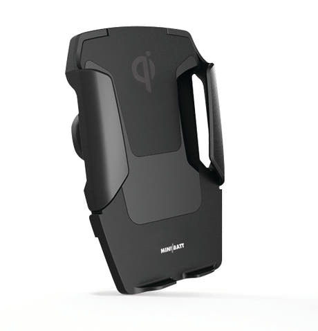 MINIBATT Handyhalter fürs Auto mit Kabellosem Ladegerät