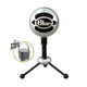 Blue Microphones Snowball USB (Bürsteter Stahl) + Gratis Geschenk