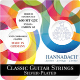 Hannabach Saiten für klassische Gitarren 600 G3C G3 CARBON - Set (600 MTG3C)