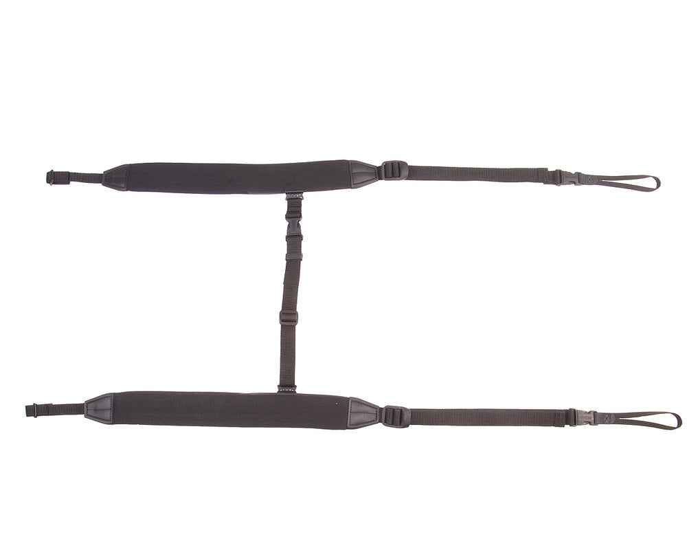 Neotech Accordion Harness, gebogener Gurt mit Kreuzriemen, 78,7 bis 139,7 cm