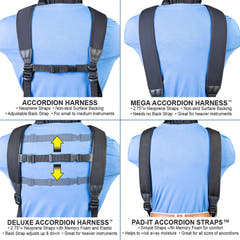 Neotech Deluxe Accordion Harness für schwere Akkordeons