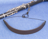 Neotech Clarinet Loop Strap, schwarzer Klarinettengurt, 44,5 bis 58,4 cm