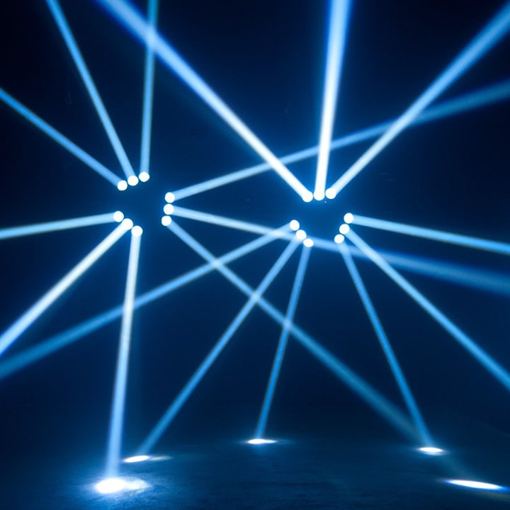 AFX 9 BeamFX Lichtausgabe