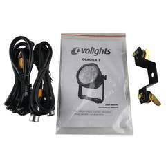 EVOLIGHTS GLACIER 7 LED PAR 7x10W RGBWA-UV IP65 Außenbühnenbeleuchtung