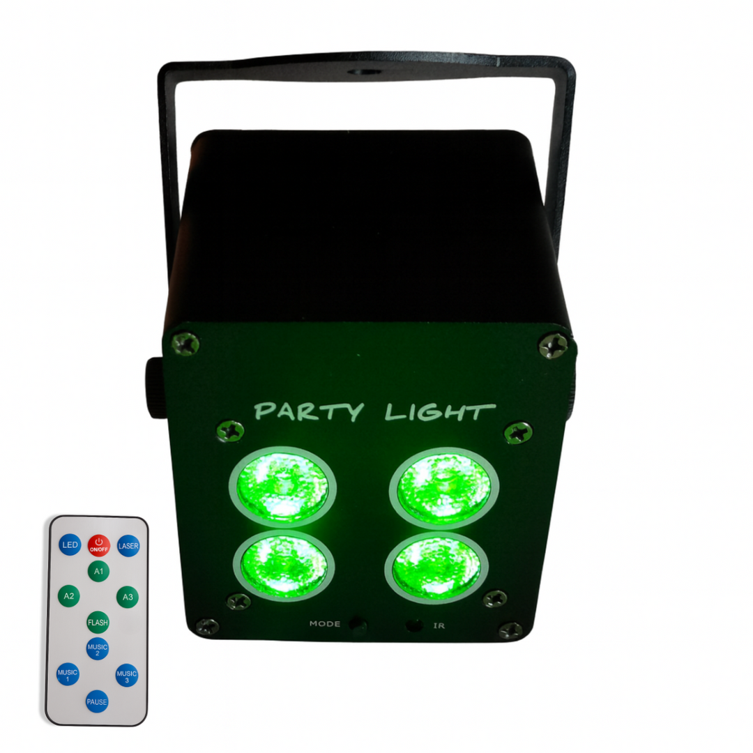 Light4Me 4x3W Batterie Spot