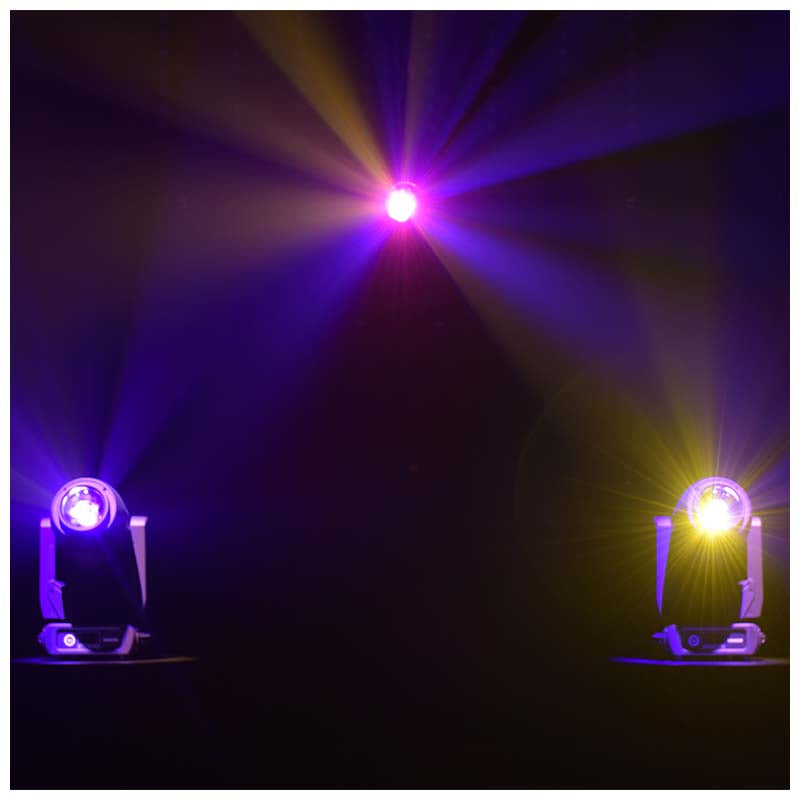 LIGHT4ME VENOM ZOOM 350 moving head LED-Strahl Spotwash