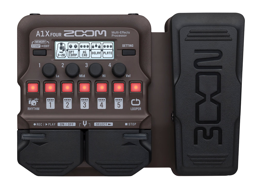 Zoom A1X Four Akustisches Effektpedal
