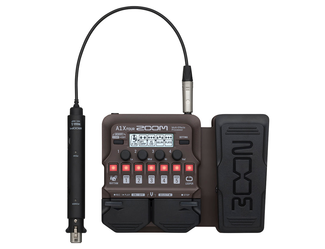 Zoom A1X Four Akustisches Effektpedal
