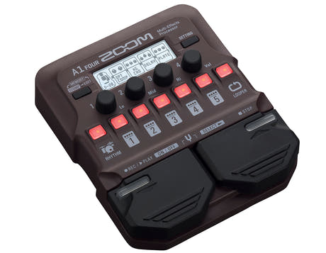 Zoom A1 Four Akustisches Effektpedal